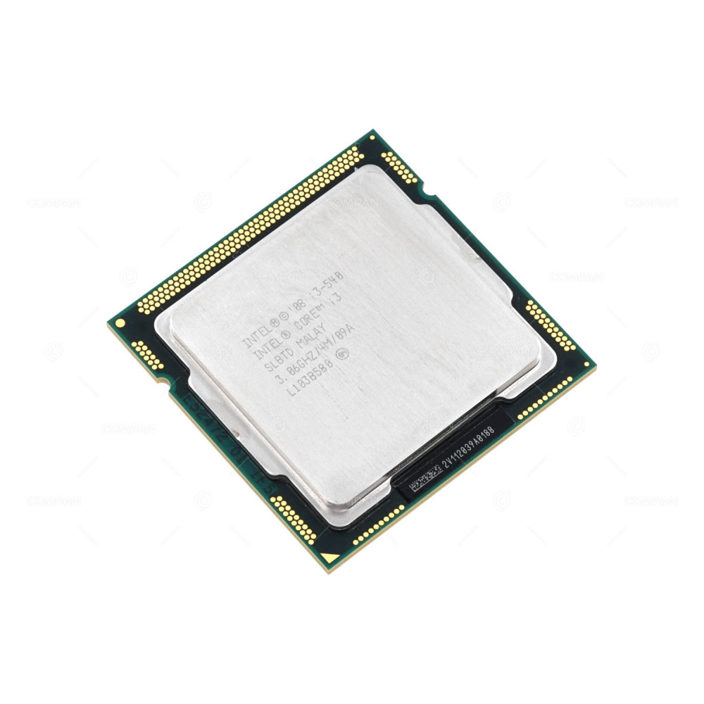 SLBTD INTEL I3-540 3.6GHZ DUAL CORE 4MB CACHE