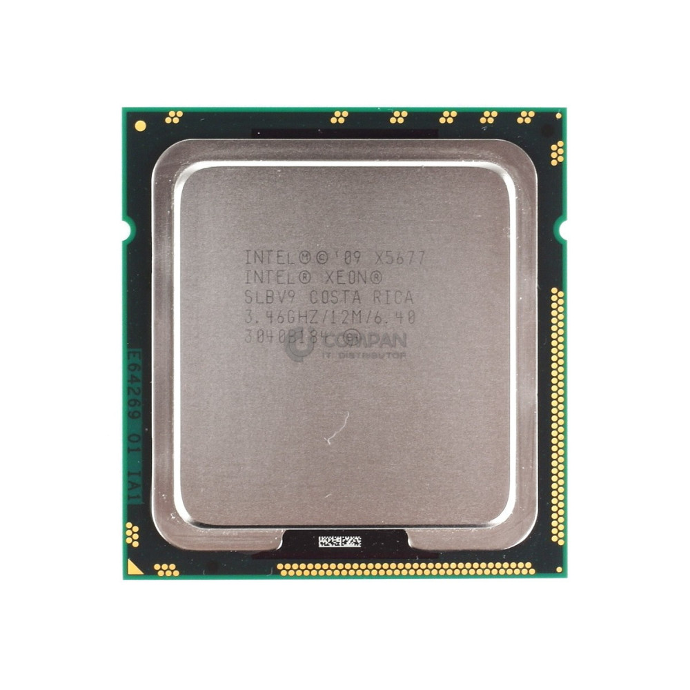 SLBV9 INTEL XEON X5677 3.46GHZ 4 CORE 12MB L3 CACHE 130W LGA1366