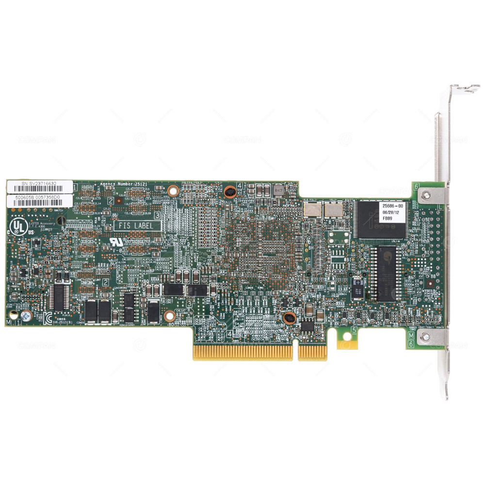 46C8929 IBM SERVERAID M5014 SAS RAID CONTROLLER FOR X3650 M3 - L3-25121-80D, M5014