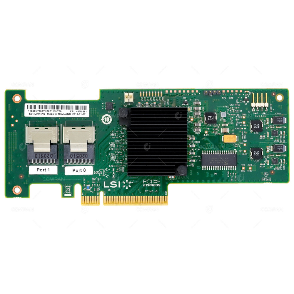 46M0861 IBM SERVERAID M1015 SAS SATA RAID CONTROLLER - SAS9220-8I, H3-25097-02C