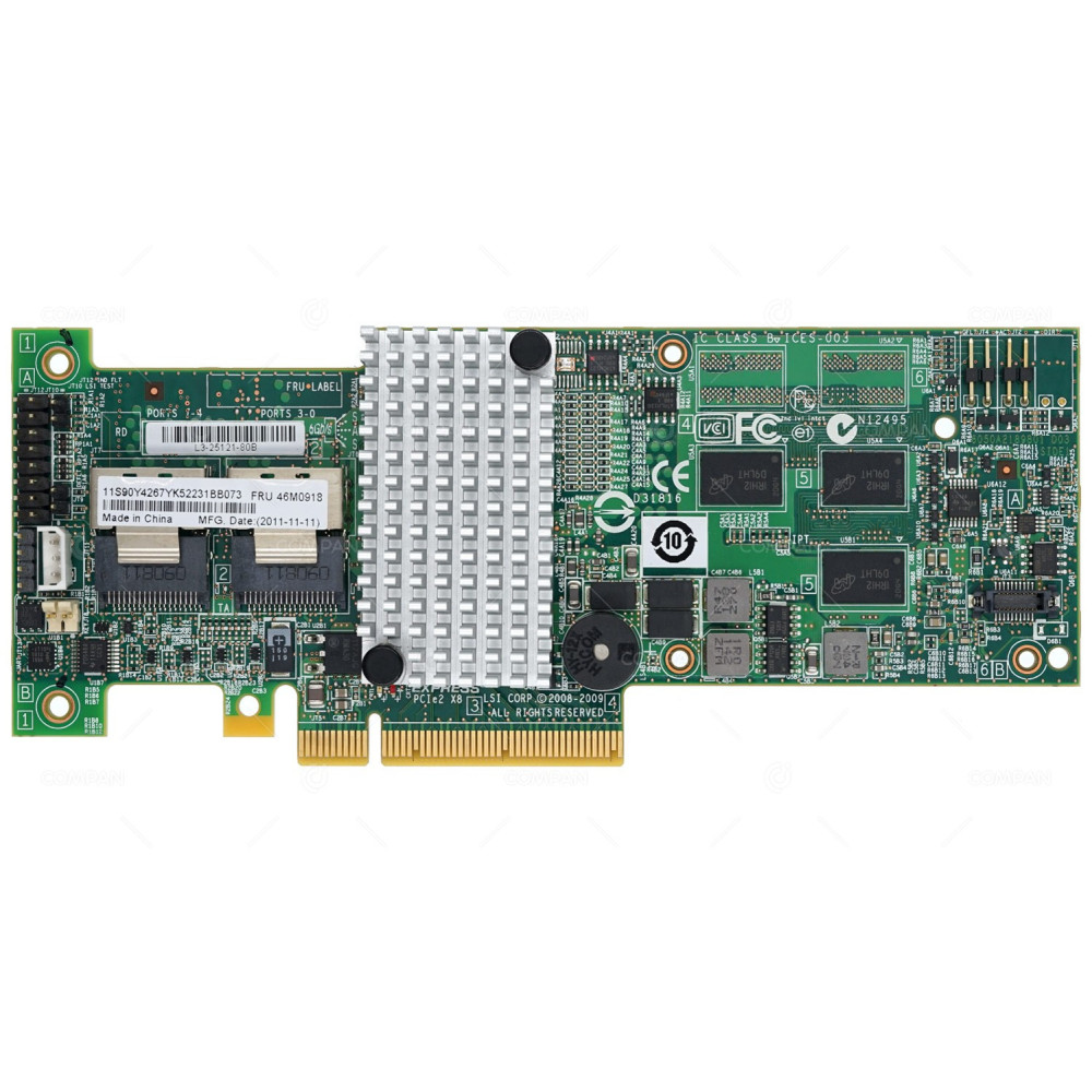 46M0918 IBM SERVERAID M5014 SAS SATA RAID CONTROLLER FOR X3650 M3 - L3-25121-51C, M5014