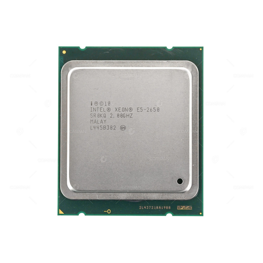 SR0KQ INTEL XEON E5-2650 2.00GHZ 8 CORE 20MB L3 CACHE 95W LGA2011