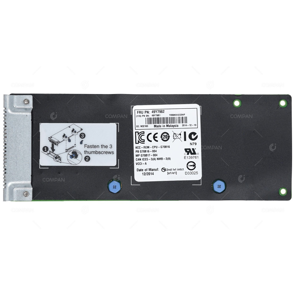 49Y7982 IBM INTEL X520 10GB SFP+ DUAL PORT ADAPTER PCI-E - 49Y7981