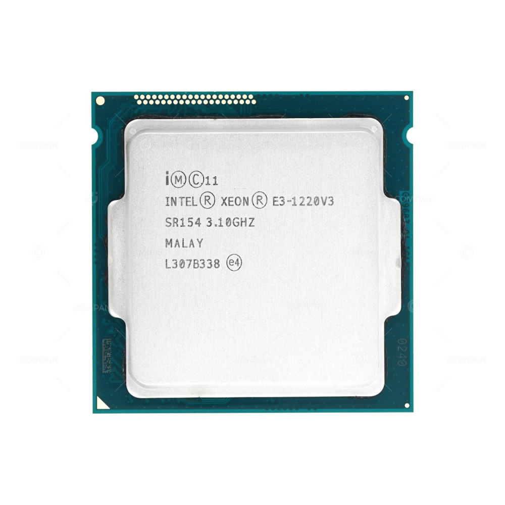 SR154 INTEL XEON E3-1220 V3 3.10GHZ 4 CORE 8MB L3 CACHE 80W LGA1150