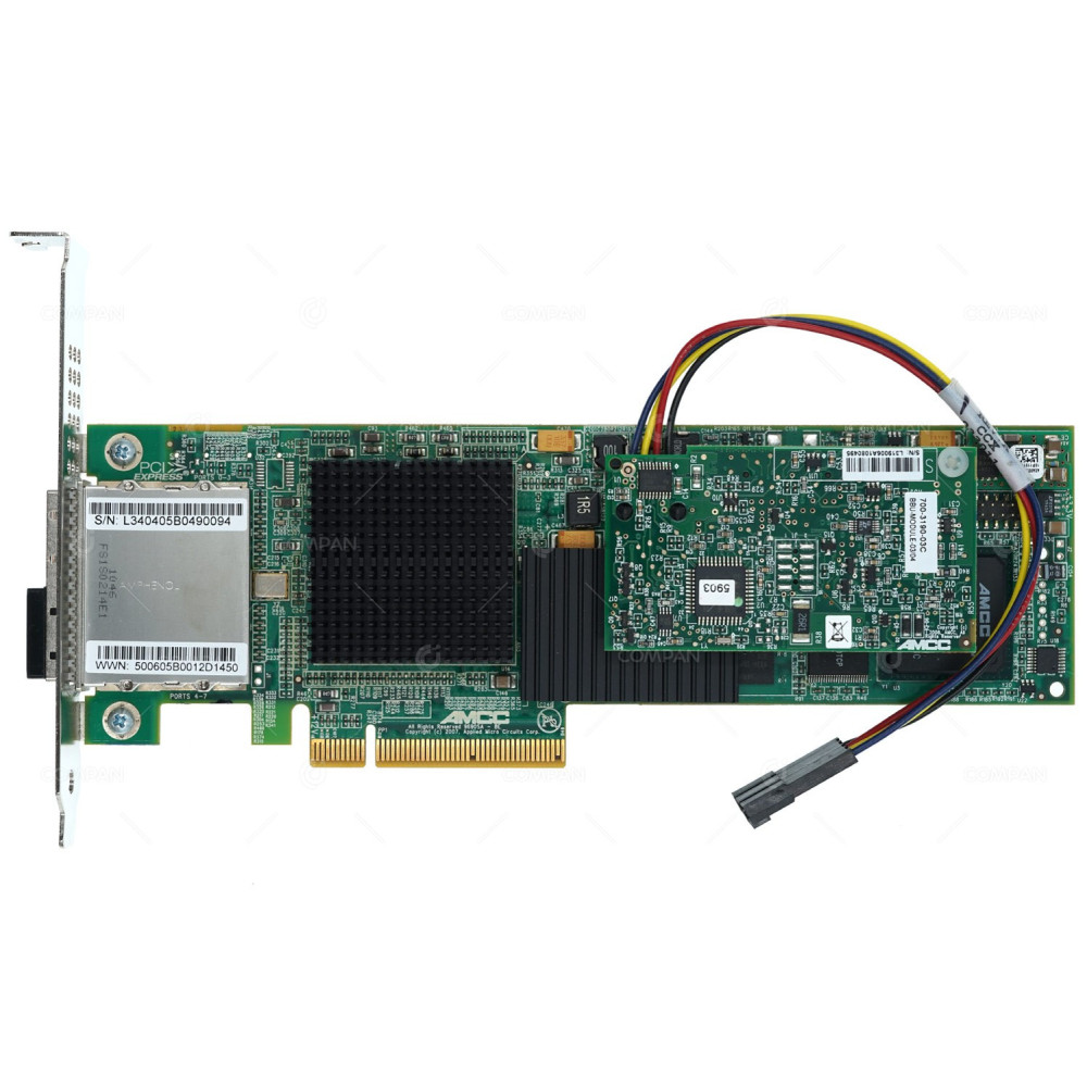 700-3404-01N AMCC LSI 9690SA-8E SAS DUAL PORT RAID CONTROLLER PCI-E - 9690SA-8E