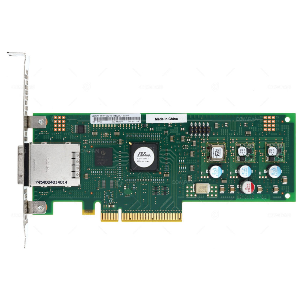 99Y1271 IBM DS8870 CEC PCIE SINGLE PORT CARD FOR 8205-E6D POWER7 P740 SYSTEM CONTROLLER - 99Y1270