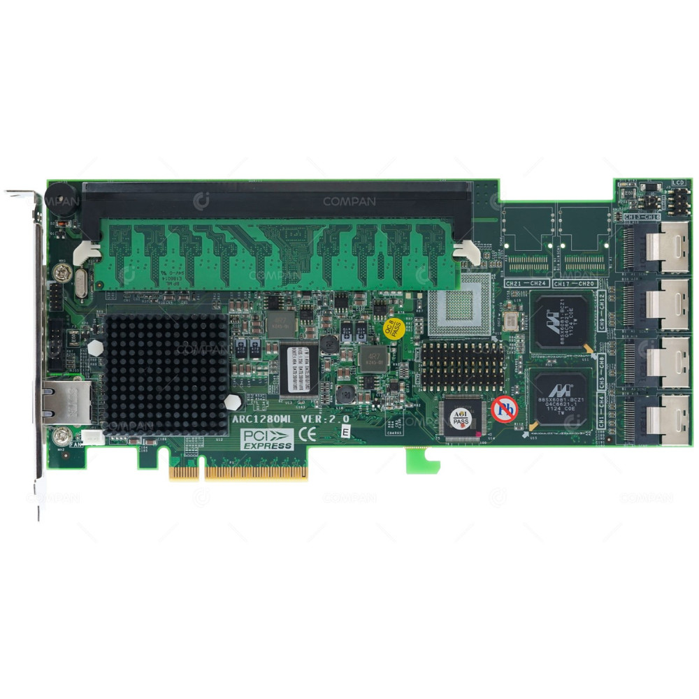 ARC1280ML ARECA 16-PORT 2GB SATA PCI-E RAID CONTROLLER CARD