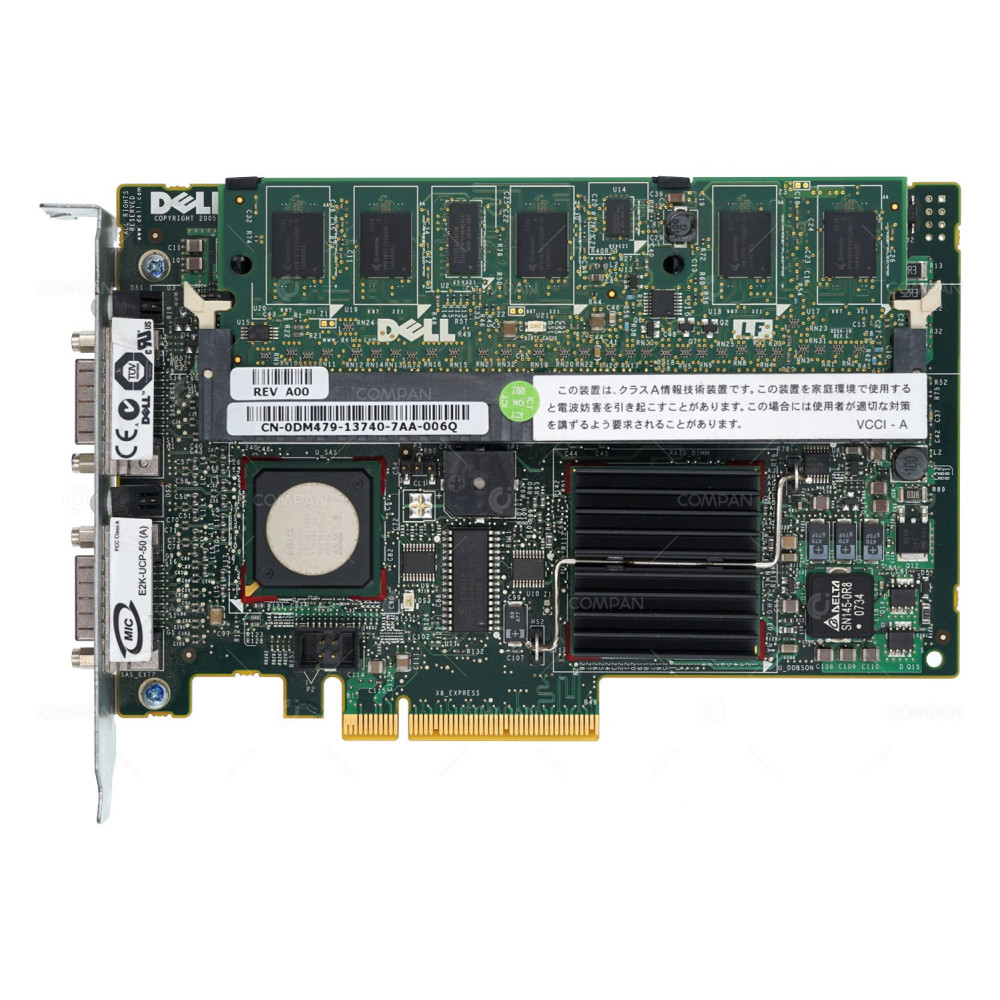 DM479 DELL CONTROLLER SAS PERC 5E DUAL CHANNEL PCI-E - 0DM479