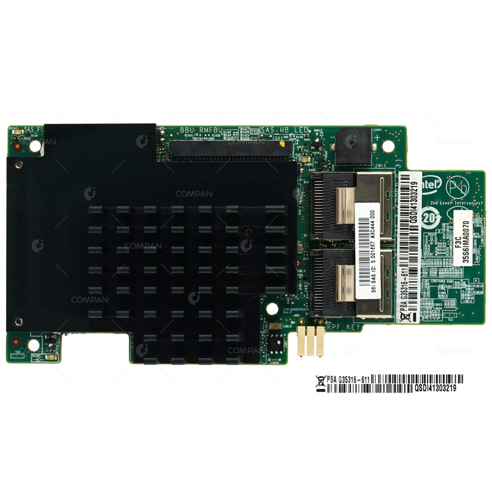 G35316-611 INTEL S6I INTERGRATED RAID MODULE CONTROLLER - F3C35S6IMA0070
