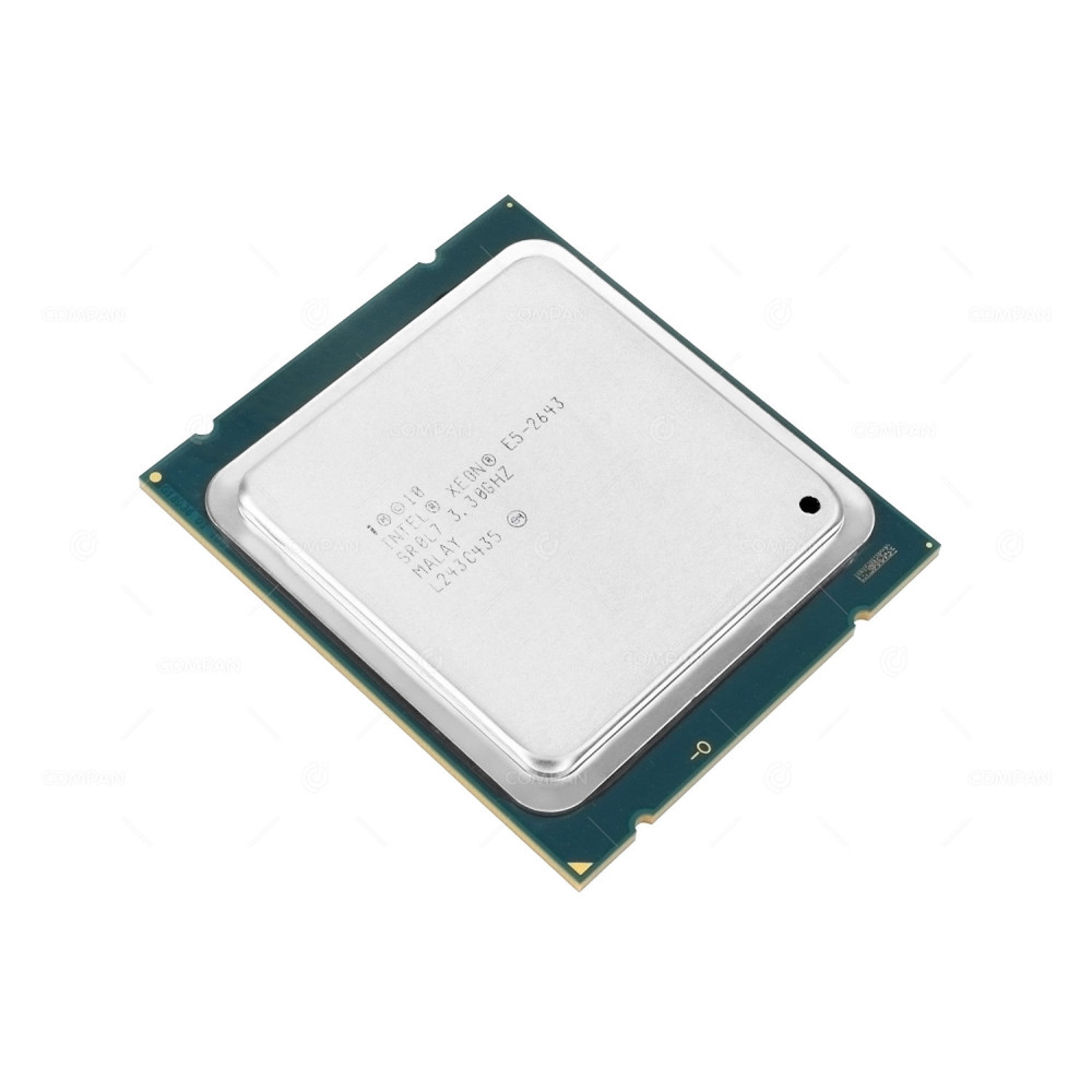 SR0L7 INTEL XEON E5-2643 3.30GHZ 6 CORE 10MB CACHE 130W LGA2011
