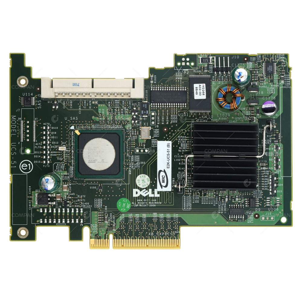 GU186 DELL PERC 5/IR SATA RAID CONTROLLER - 0GU186