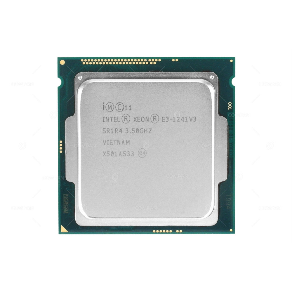SR1R4 INTEL XEON E3-1241 V3 3.50GHZ 4 CORE 8MB L3 CACHE 80W LGA1150