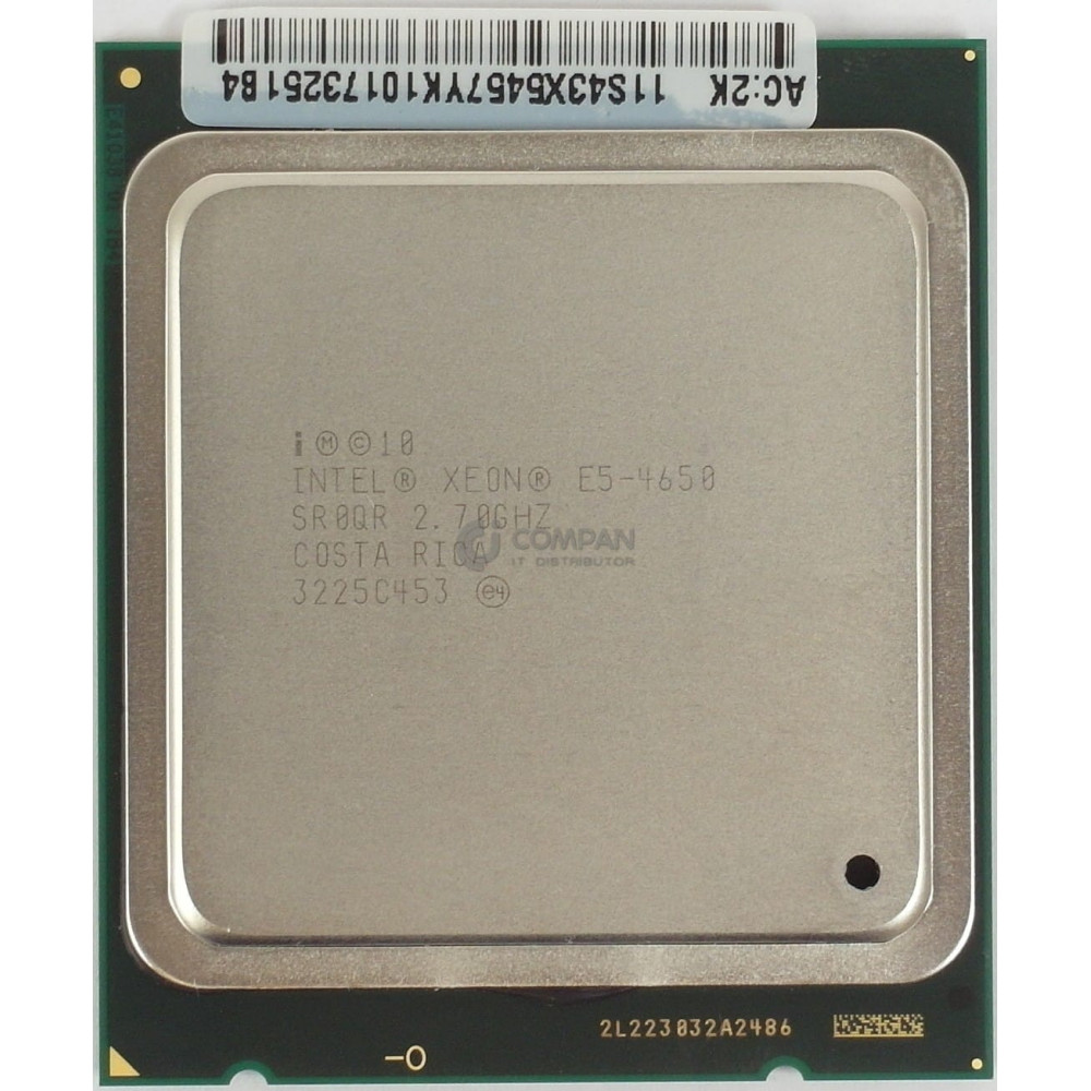 SR0QR INTEL XEON E5-4650 2.70GHZ 8 CORE 20MB CACHE