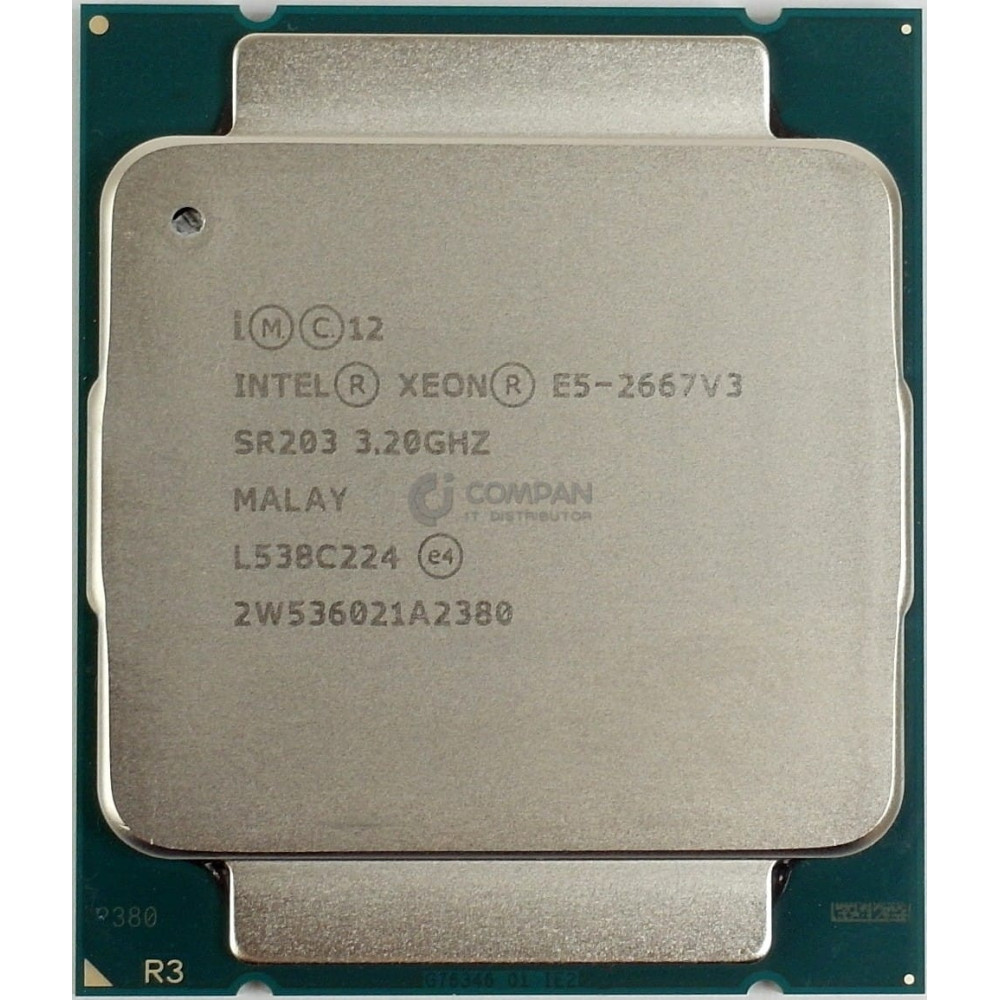 SR203 INTEL XEON E5-2667 V3 3.20GHZ 8 CORE 20MB CACHE