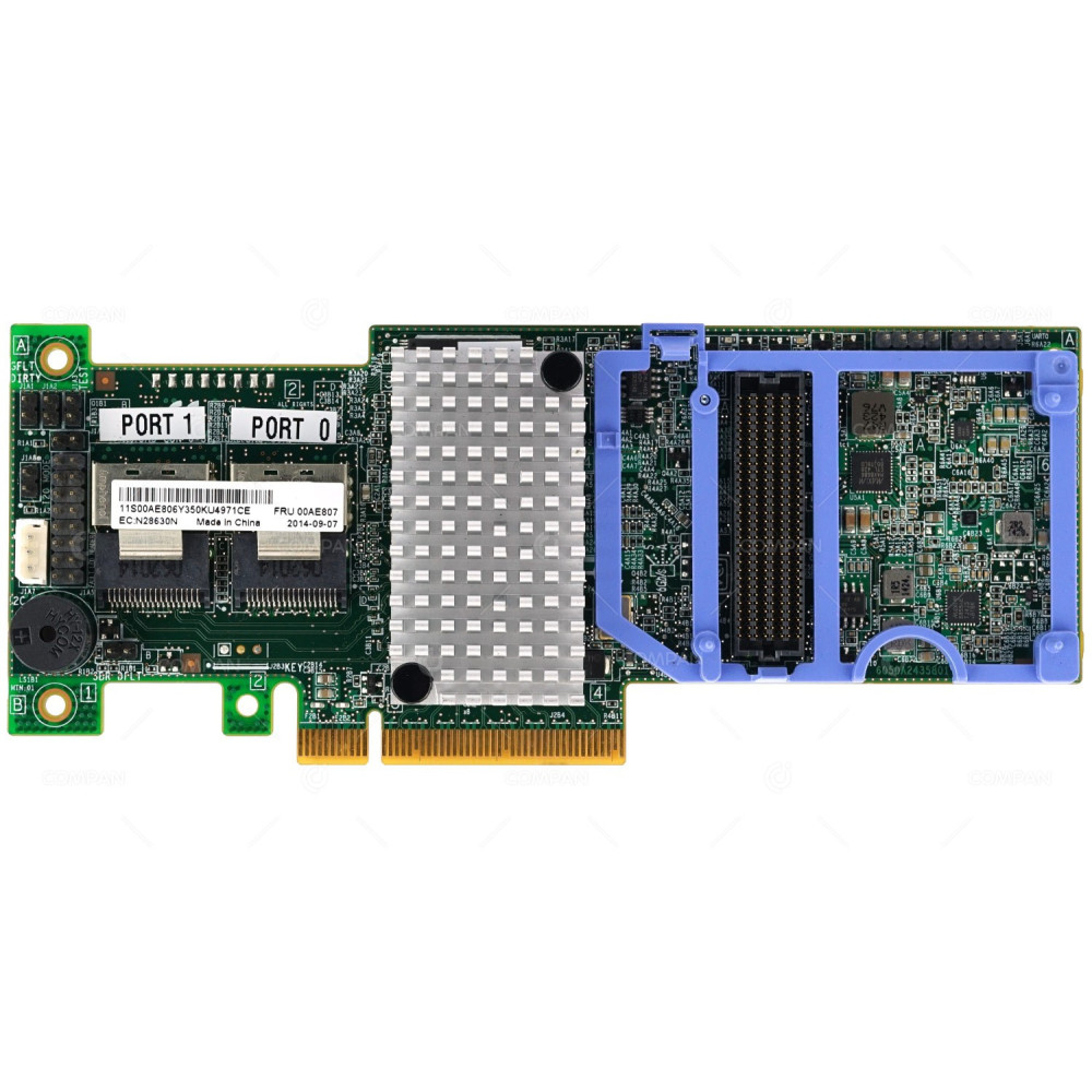 00AE807 IBM M5110 SAS/SATA SERVERAID ADAPTER - 00AE806