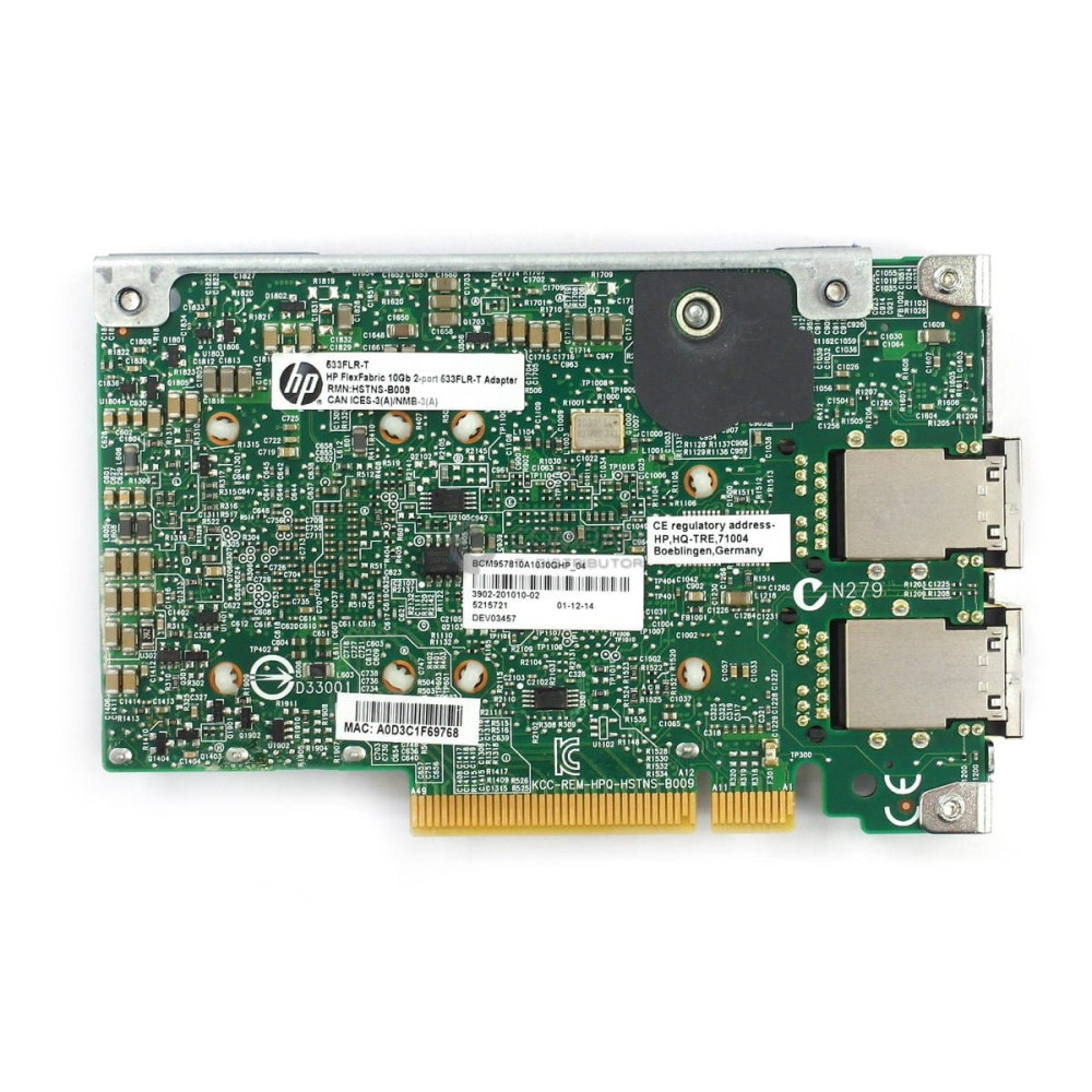701534-001 HP FLEXFABRIC 10GB 2P 533FLR-T ADAPTER FOR HP PROLIANT DL380 G9