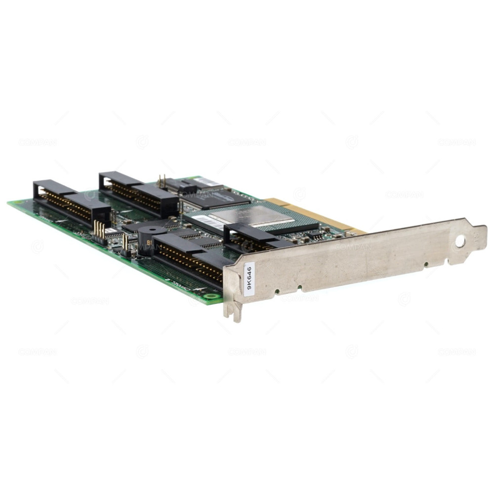 9K646 DELL MEGARAID I4 QUAD CHANNEL ATA IDE PCI RAID CONTROLLER CARD