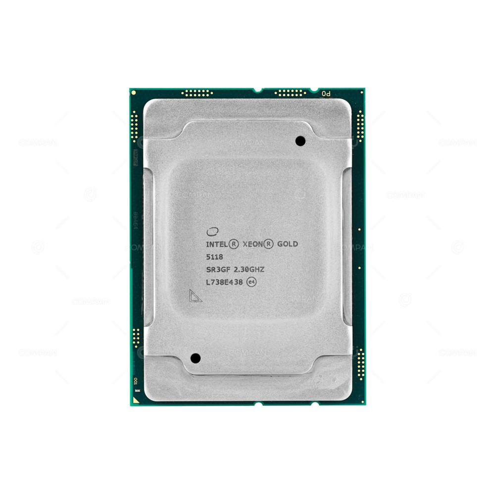 SR3GF INTEL XEON GOLD 5118 2.30GHZ 12-CORE 16.5MB L3 CACHE 105W LGA3647