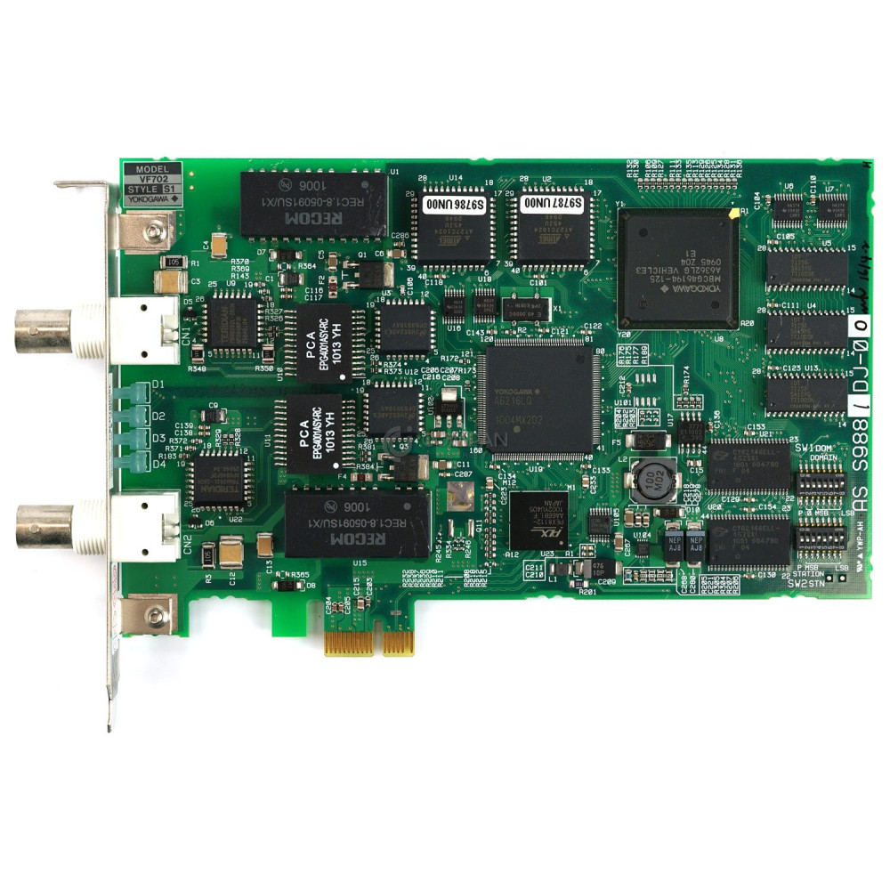 VF702 YOKOGAWA VF702S1 DUAL PORT PCI-E CONTROL BUS INTERFACE CARD