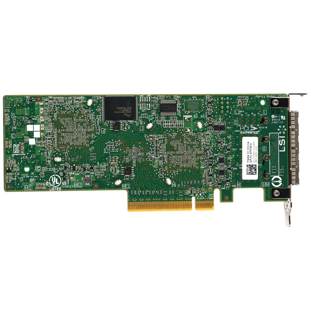 TFJRW LP DELL LSI 6GB SAS 4-PORT CONTROLLER PCI-E LOW PROFILE