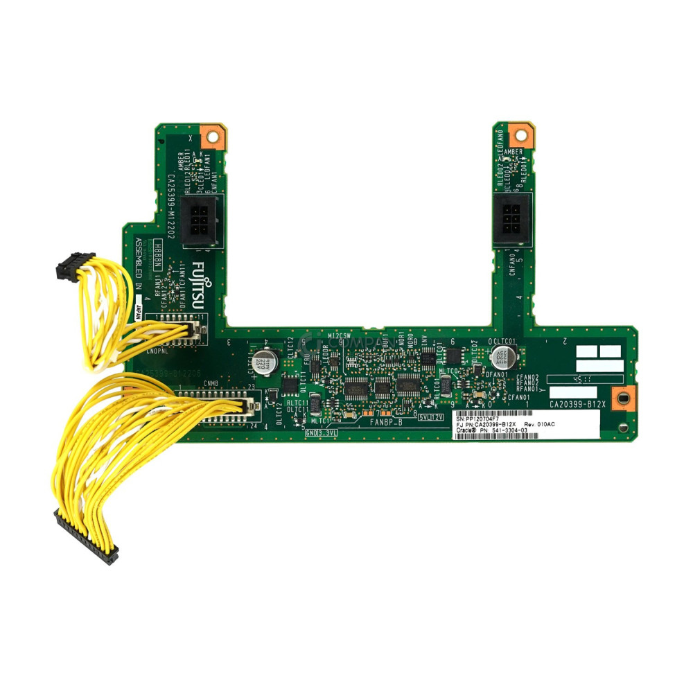 541-3304-03 SUN SPARC ENTERPRISE FAN BACKPLANE FOR M3000 - CA20399-B12X, CA25399-M12202