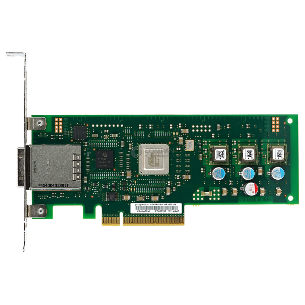 45W5687 IBM DS8700 PCIE SINGLE PORT 6G SAS CONTROLLER