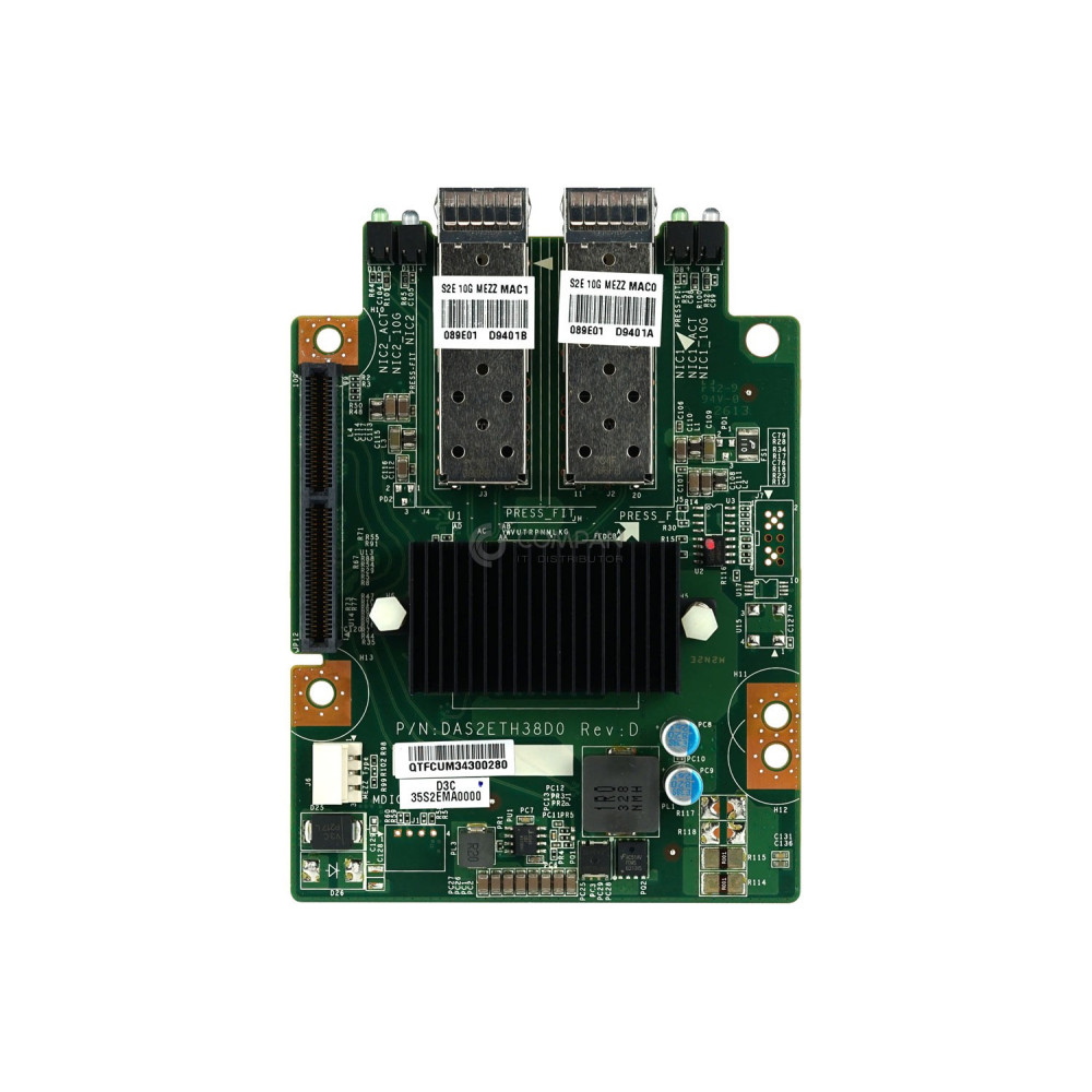 DAS2ETH38D0 QUANTA 2 PORT SFP+ 10GB/S RAID CARD