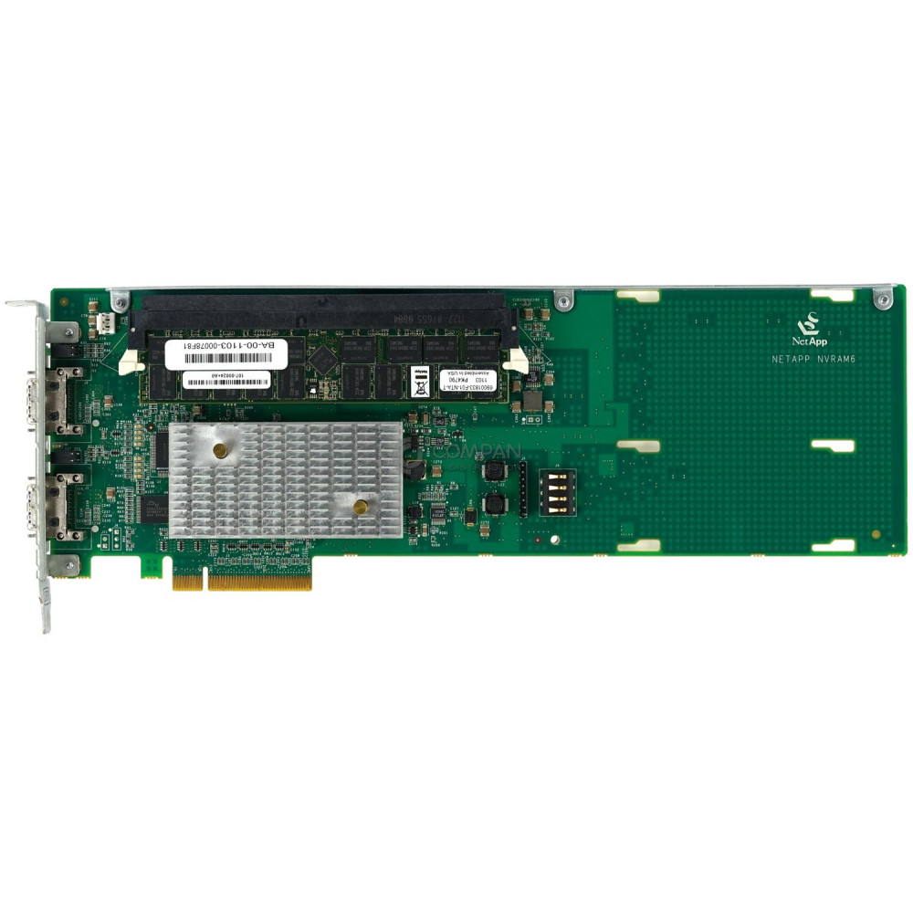111-00127 NETAPP NVRAM6  DUAL-PORT W/CACHE 2GB 107-00024+A0 PCI-E  CONTROLLER - 111-00127+G1, 110-00061+A0