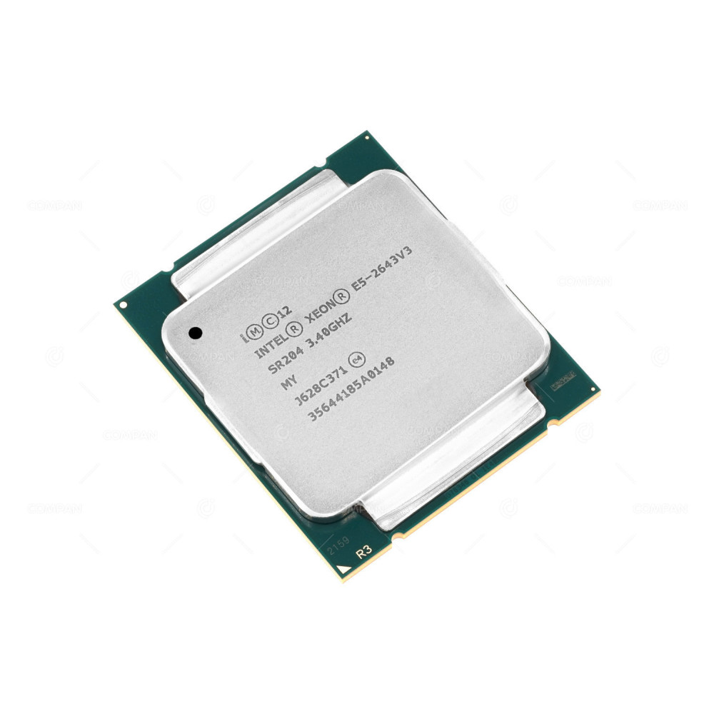SR204 INTEL XEON E5-2643 V3 3.40GHZ 6 CORE 20MB L3 CACHE 90W LGA2011-3