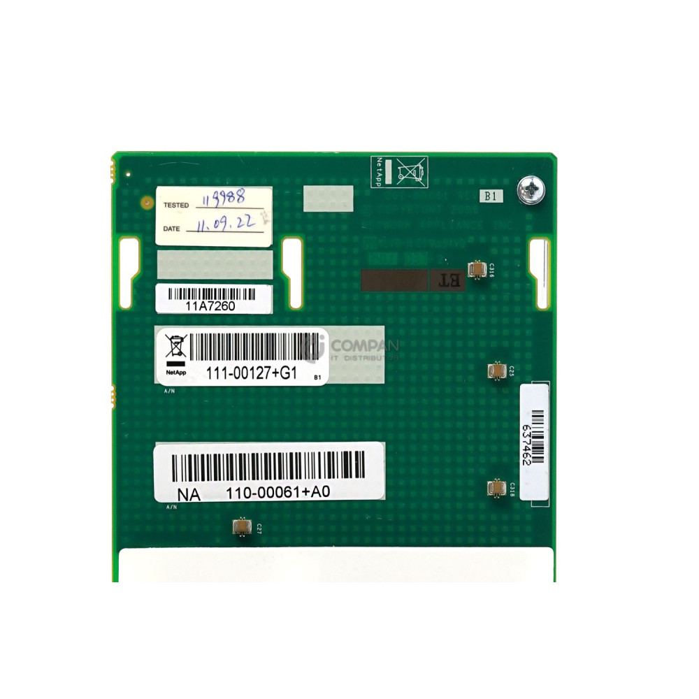 111-00127 NETAPP NVRAM6  DUAL-PORT W/CACHE 2GB 107-00024+A0 PCI-E  CONTROLLER - 111-00127+G1, 110-00061+A0