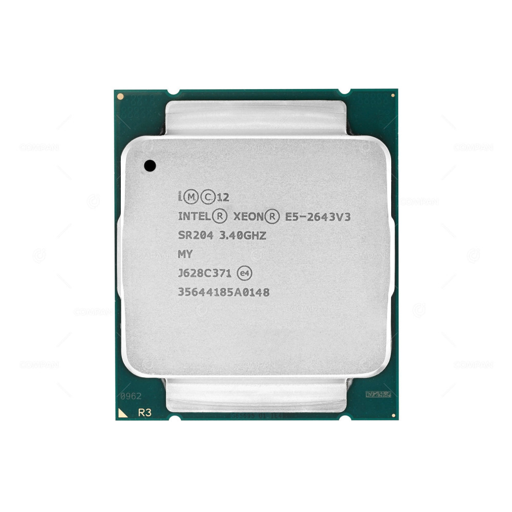 SR204 INTEL XEON E5-2643 V3 3.40GHZ 6 CORE 20MB CACHE
