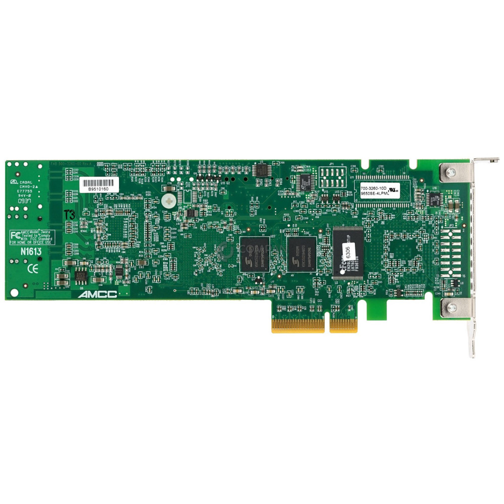700-3260-10D LP AMCC 256MB PCI-E TO SATA II 4-PORT RAID CARD LOW PROFILE