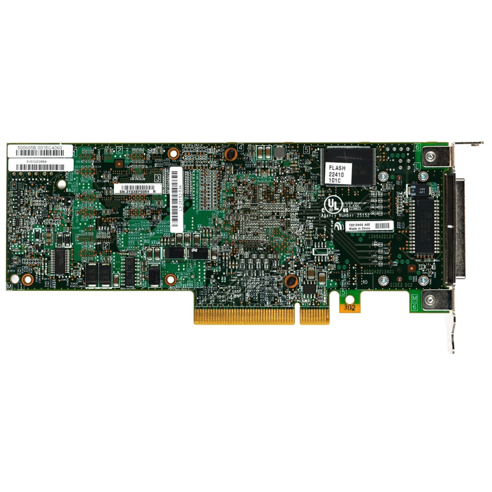 A3C40117847 LP FUJITSU 8-PORT 512MB 6G SAS RAID CONTROLLER PCIE LOW PROFILE - L3-25152-53A