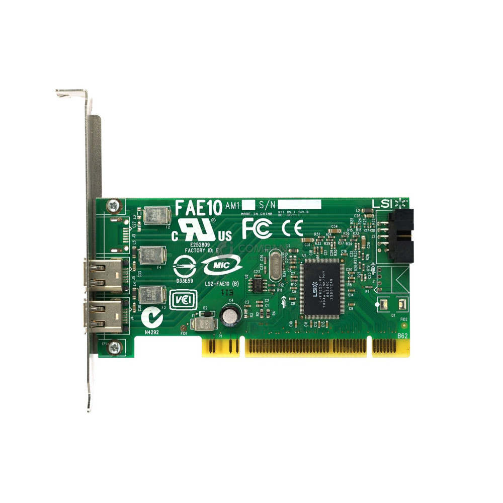 H924H DELL LSI DUAL PORT FIREWIRE IEEE 1394 PCI CONTROLLER