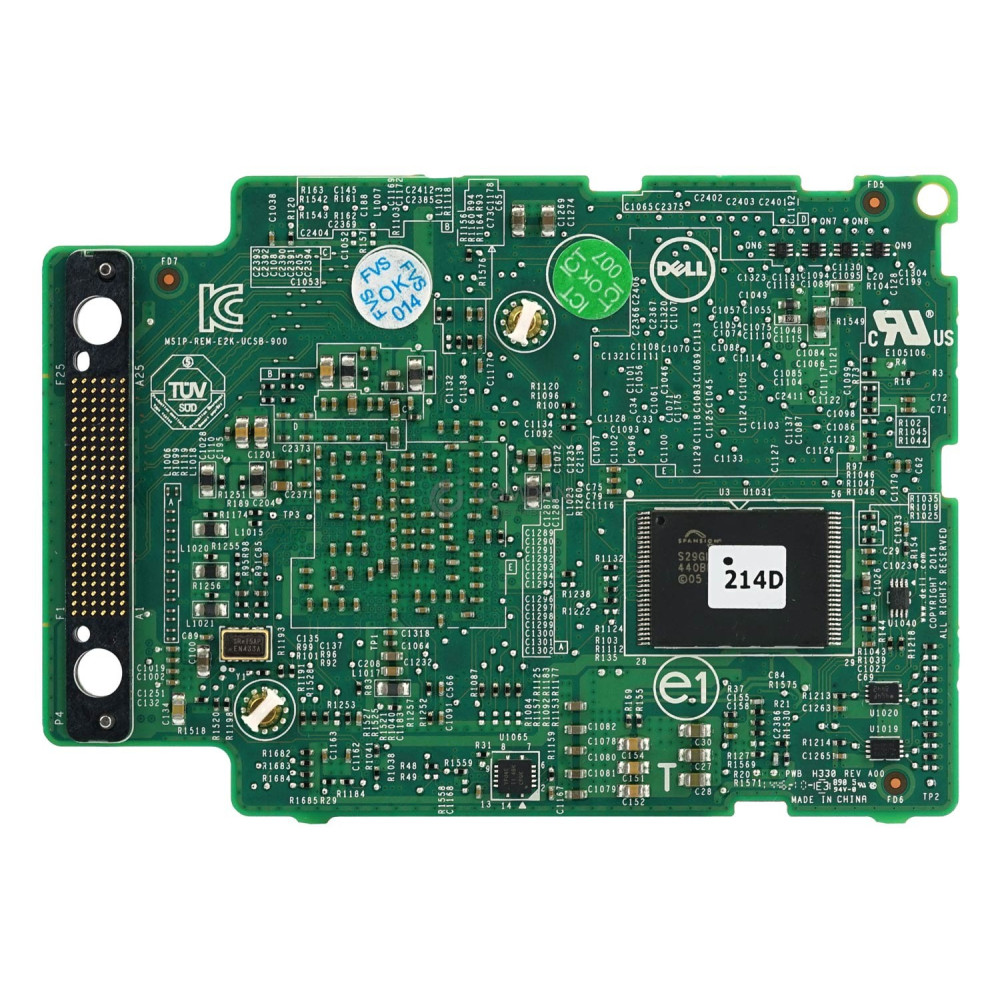 7G4YN DELL PERC H330 8-PORT SAS 12G SATA 6G MINI-BLADE RAID CONTROLLER