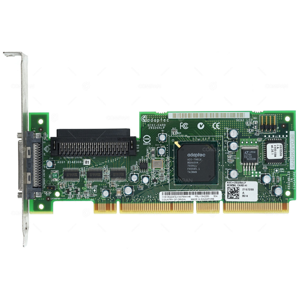13N2250 IBM ULTRA320 SCSI CONTROLLER 2 SINGLE CHANNEL PCI-X - ASC-29320ALP