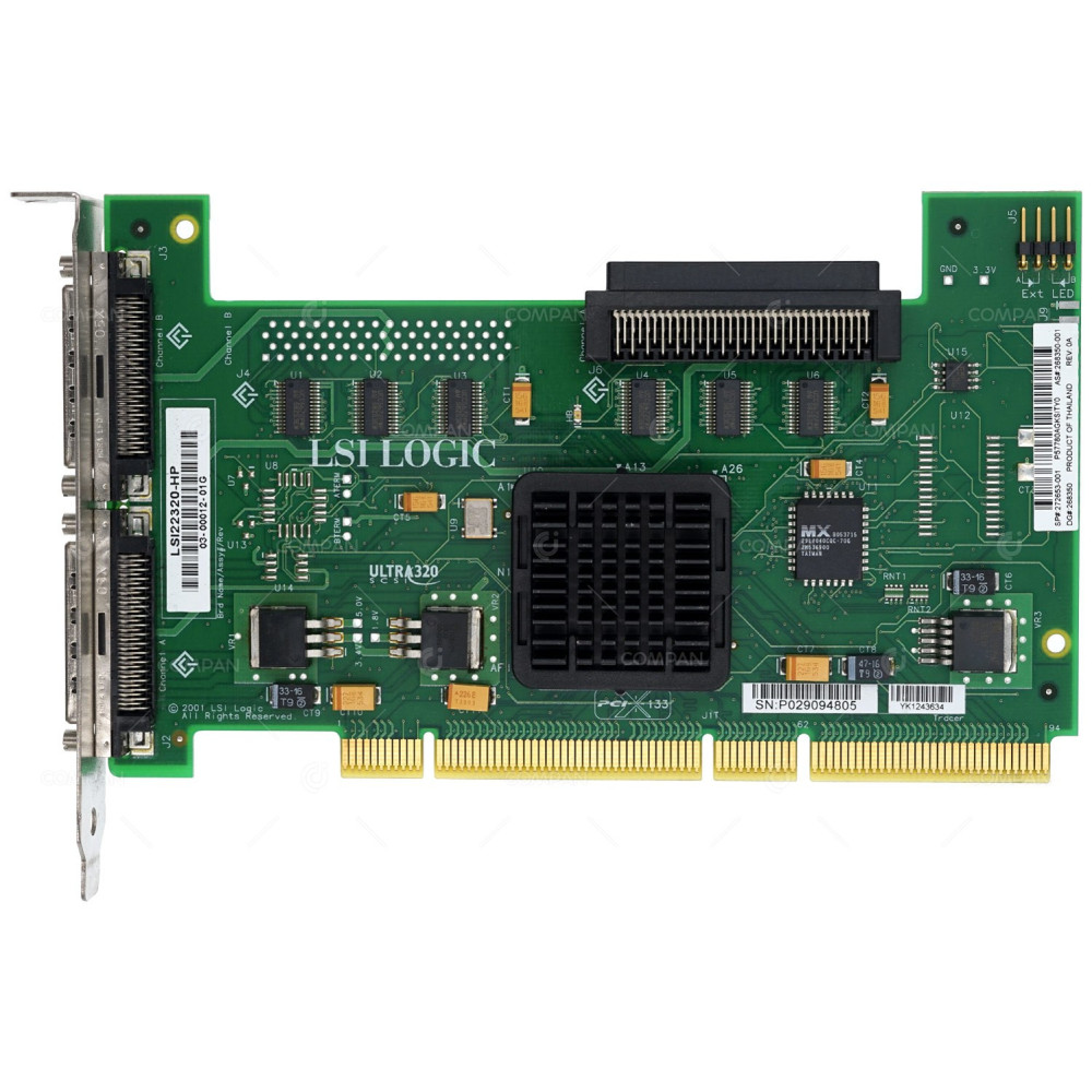 272653-001 HP LSI22320 U320 DUAL CHANNEL SCSI CONTROLLER PCI-X - 268350-001
