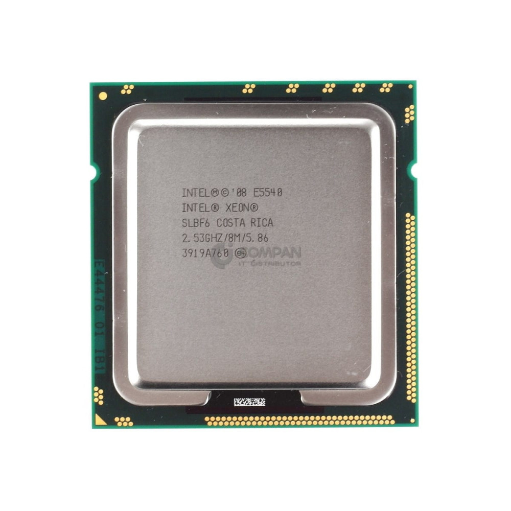 SLBF6 INTEL XEON E5540 2.53GHZ 4 CORE 8MB L3 SMART CACHE 80W LGA1366