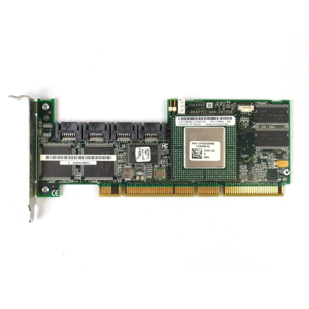 71P8650 IBM SERVERAID 7T 4 CHANNEL PCI-X SATA CONTROLLER - AAR-2410SA