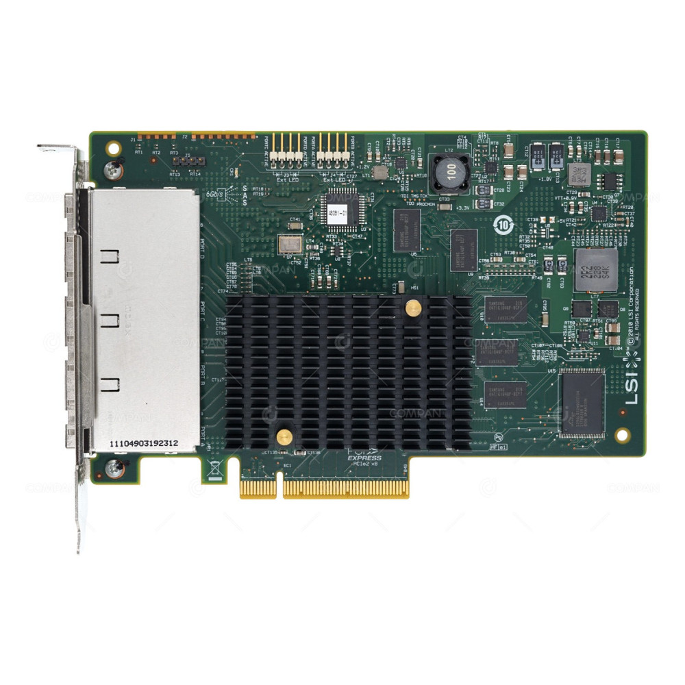 H3-25379-01G LSI 16PORT 6GB SAS SATA HBA CONTROLLER ADAPTER - SAS9201-16E