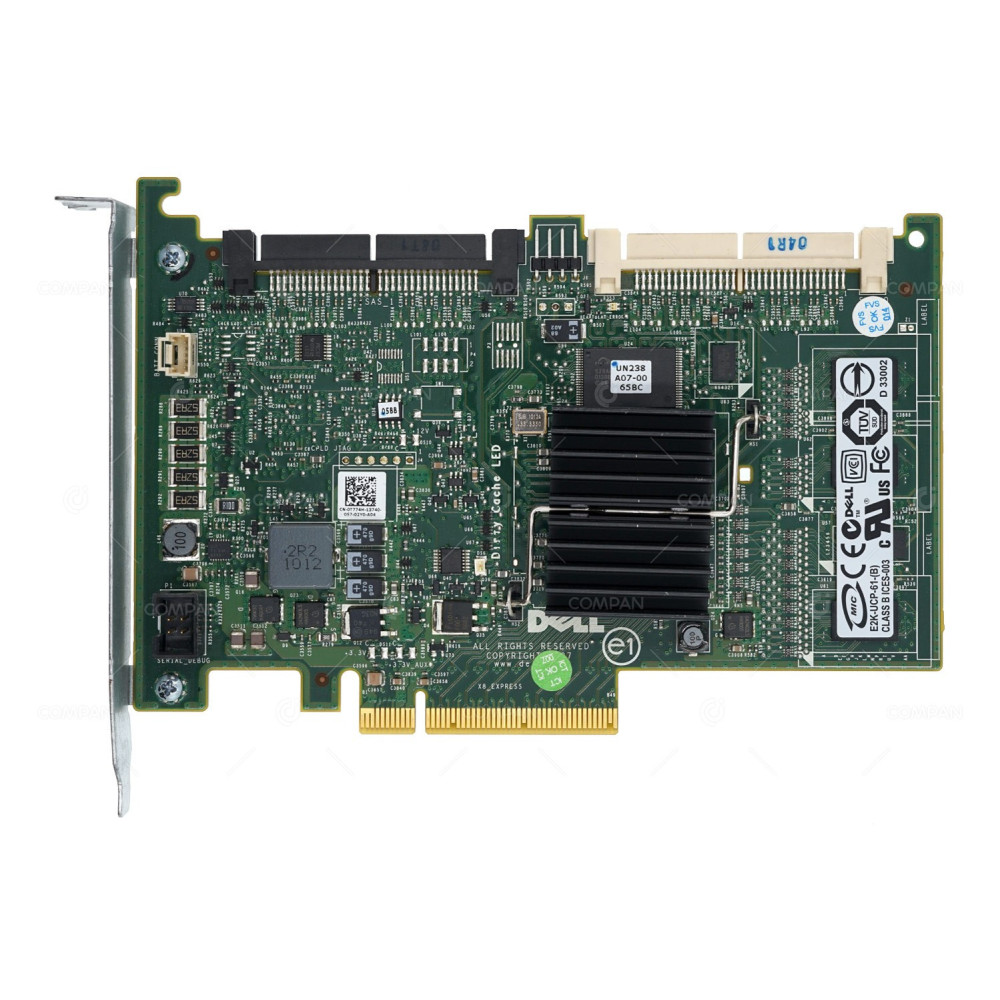 T774H DELL PERC 6/I SAS RAID CONTROLLER FOR POWEREDGE 1950 - 0T774H