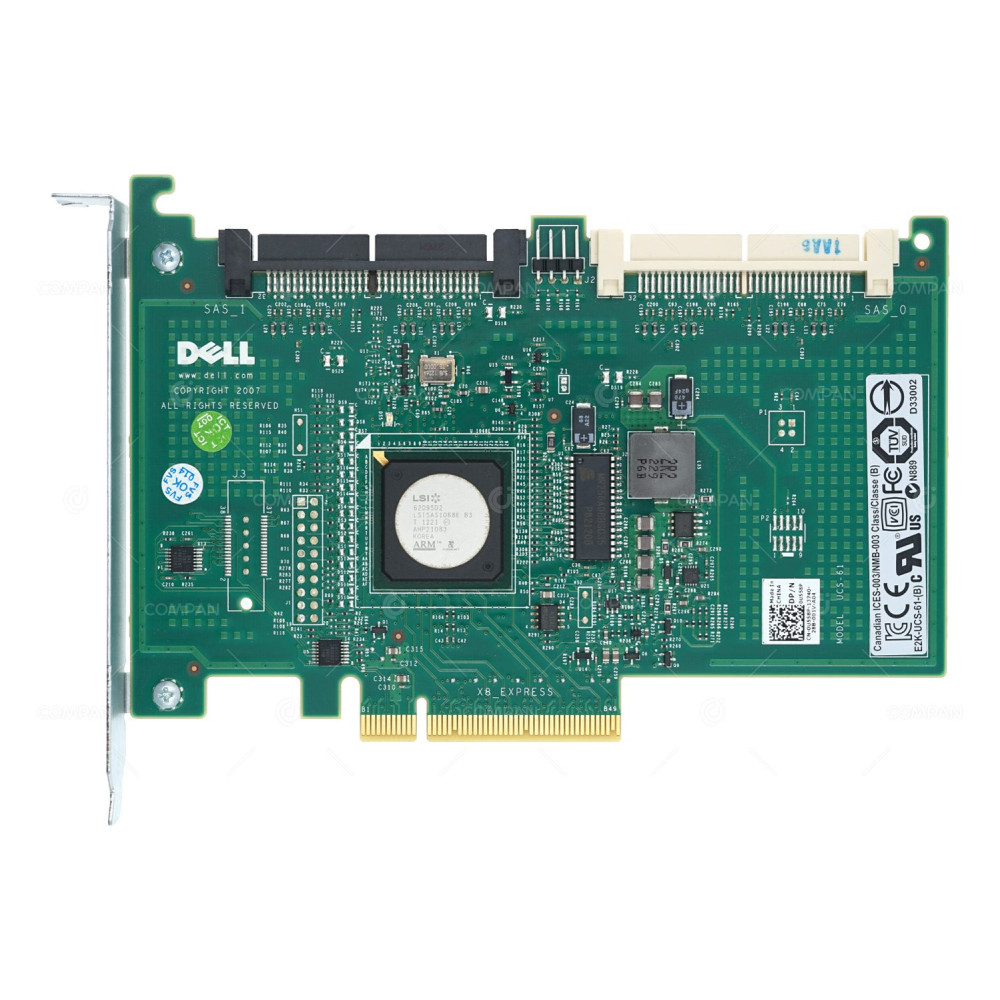 U558P DELL SAS 6/IR RAID CONTROLLER FOR R510 - 0U558P