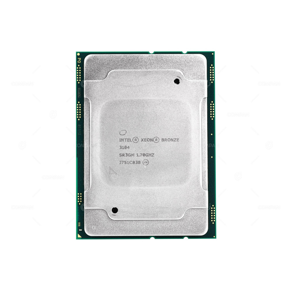 SR3GM INTEL XEON BRONZE  3104 6-CORE 1.70 GHZ 8.25MB L3 CACHE 85W CPU -