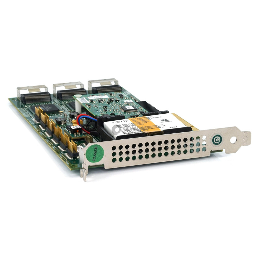 9650SE-24M8 LSI 3WARE 9650SE-24M8 SATA 24-PORT RAID CONTROLLER PCI-E W/ BATTERY - 700-3233-02F, 700-3190-03C