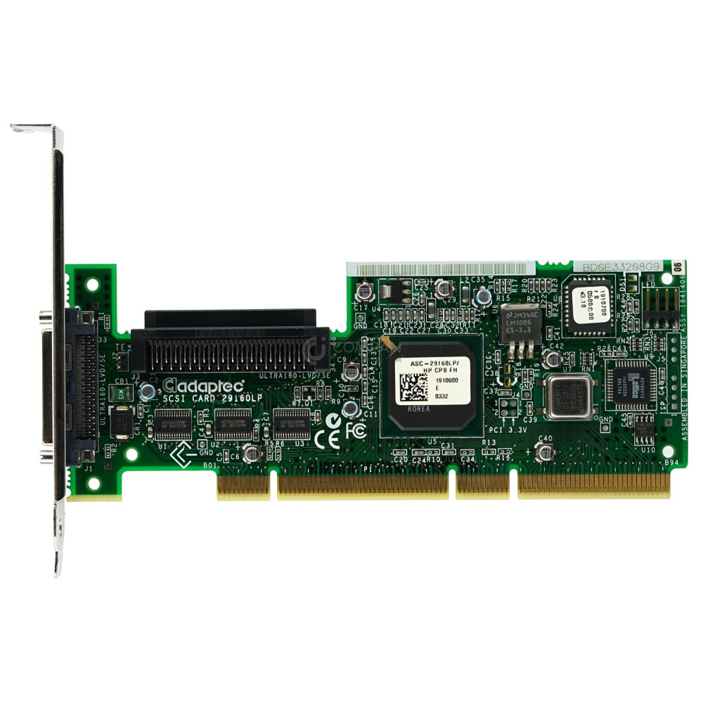 ASC-29160LP ADAPTEC 29160 U160 SCSI SINGLE PORT CONTROLLER