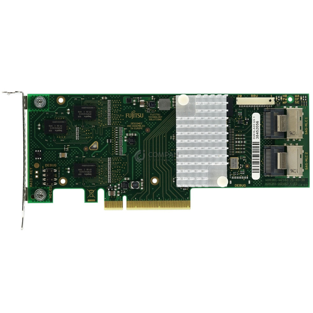 D2616-A22 LP FUJITSU PRIMERGY 8-PORT SAS RAID CONTROLLER 6GB 512MB - D2616-A22 LP