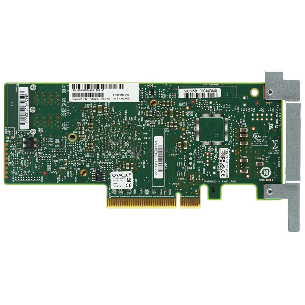 7085207 SUN ORACLE 8-PORT INTERNAL 12GB SAS3 HBA CONTROLLER FOR SPARC S7-2 - SAS9311-8I