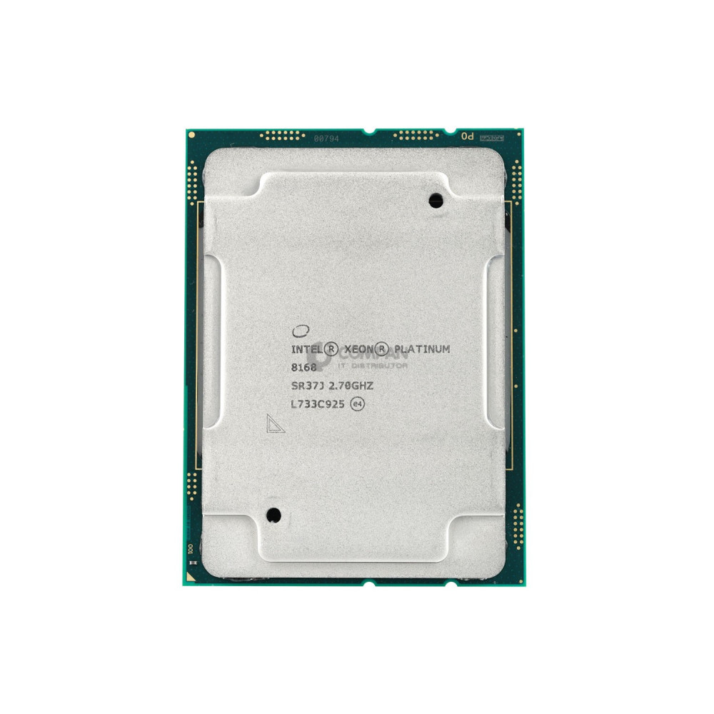 SR37J INTEL XEON PLATINUM 8168 24 CORE 2.70GHZ 33MB L3 CACHE LGA3647