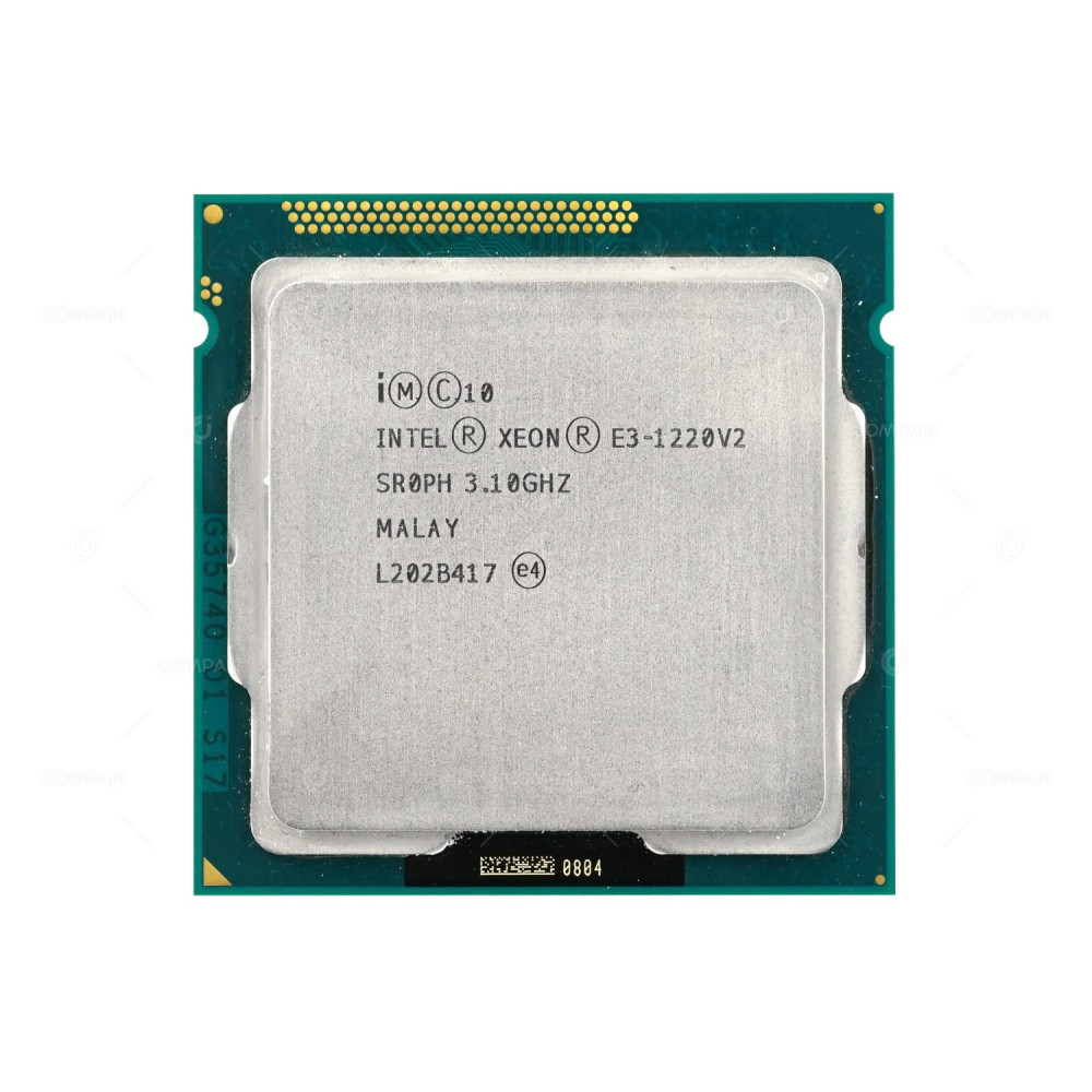 SR0PH INTEL XEON E3-1220 V2 3.10GHZ 4 CORE 8MB L3 CACHE 69W LGA1155