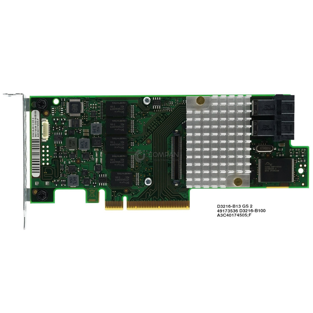D3216-B13 LP FUJITSU D3216-B100 EP420I MEGARAID CONTROLLER LOW PROFILE - A3C40174505 LP, D3216-B100 LP